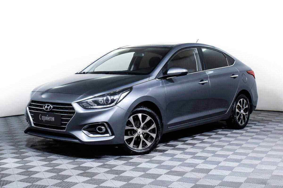 Автомобиль Hyundai, Solaris, 2017 года, AT, пробег 134177 км